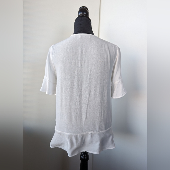Modstrom Women's White Blouse - Picture 3 of 7